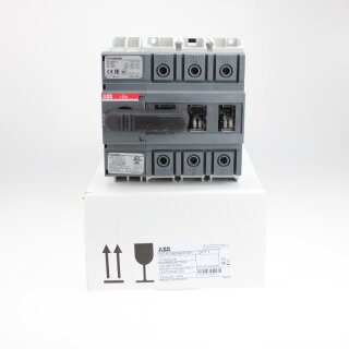 ABB OT160G03K Lasttrennschalter 3-polig 160A m. schwarzem Knebelgriff