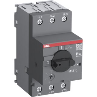 ABB MS116-16 Motorschutzschalter Auslöseklasse 10A, 10 ... 16 A
