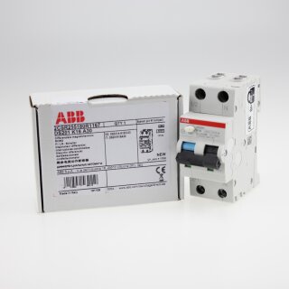 ABB DS201A-K16/0,03 FI/LS-Schalter 6kA, 1P+N, Typ A, K 16, 30mA