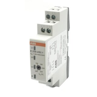 ABB E236-US2.1 Unterspannungsrelais 3Ph.+N,1Wechsler