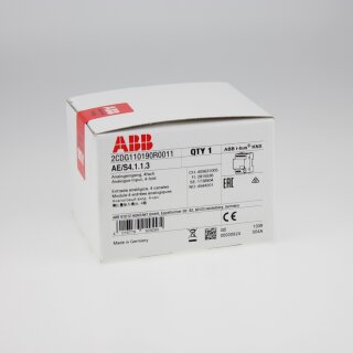 ABB AE/S4.1.1.3 Analogeingang, 4fach, REG
