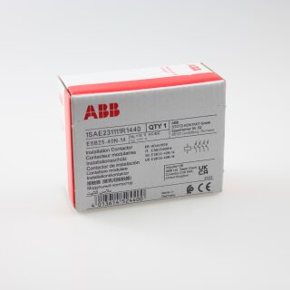 ABB ESB25-40N-14 Installationsschütz 4S/0Ö, 12 V AC/DC