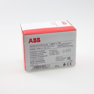 ABB ESB63-40N-14 Installationsschütz 4S/0Ö, 12 V AC/DC