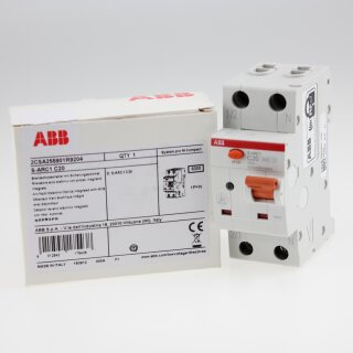 ABB BS/LS S-ARC1-C20, 6kA, 1P+N, 2TE Brandschutzschalter/Sicherungsautomat
