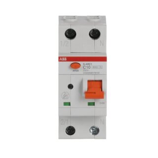 ABB BS/LS S-ARC1-C10, 6kA, 1P+N, 2TE Brandschutzschalter/Sicherungsautomat