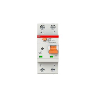 ABB BS/LS S-ARC1-C13, 6kA, 1P+N, 2TE Brandschutzschalter/Sicherungsautomat