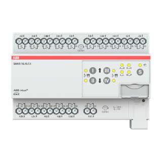 ABB SAH/S16.10.7.1 Schalt-/Jalousieaktor, 16fach, 10 A, REG