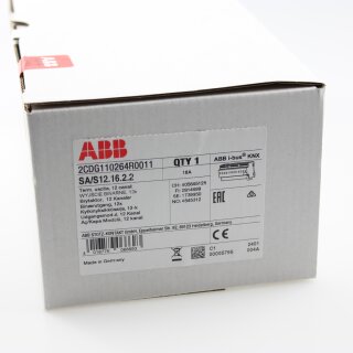 ABB SA/S12.16.2.2 Schaltaktor, 12fach, 16 A, REG