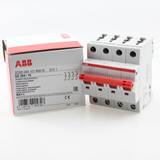 ABB SD204/16 Lasttrennschalter 4P, 16A