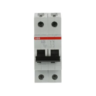 ABB S202-B40 Sicherungsautomat B-Char., 6 kA, 40 A, 2P
