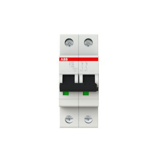 ABB S202-C20 Sicherungsautomat C-Char., 6 kA, 20 A, 2P