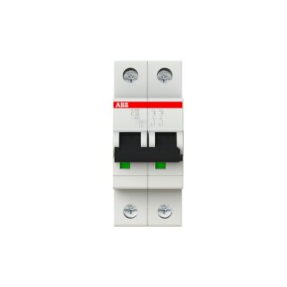 ABB S202-C25 Sicherungsautomat C-Char., 6 kA, 25 A, 2P