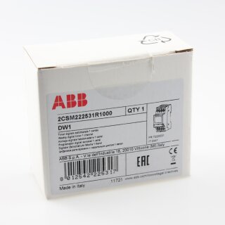 ABB DW1 Wochenzeitschaltuhr 1 Kanal Bluetooth Programmierung per App bis 500 W LED-Last