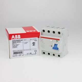 ABB F204B-63/0,03 FI-Schutzschalter 4P,Typ B,63A,30mA, allstromsensitiv