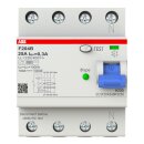 ABB F204B-25/0,3 FI-Schutzschalter 4P,Typ B,25A,300mA,...
