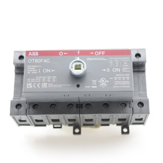 ABB OT80F4C Lastumschalter 4-polig 80A o. Griff u. Welle I-0-II