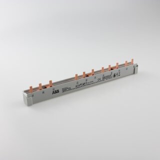 ABB PS3/12FIH Phasenschiene 3Ph.,12Pins,10qmm,für FI mit HK, abläng.+ Endkappen