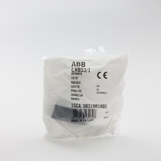 ABB OHBS3/1 Knebelgriff schwarz 39mm Direktmontage nicht abschließbar