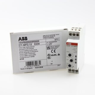 ABB E234 CT-MFD.12 Zeitrelais, multifunktion 1We, 24-240VAC, 24-48VDC