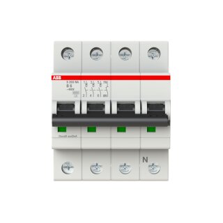 ABB S203-B6NA Sicherungsautomat B-Char., 6 kA, 6 A, 3P+NA