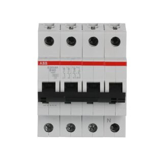ABB S203-B40NA Sicherungsautomat B-Char., 6 kA, 40 A, 3P+NA