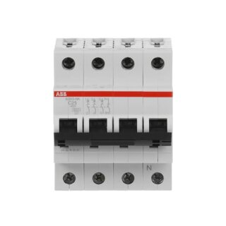 ABB S203-C25NA Sicherungsautomat C-Char., 6 kA, 25 A, 3P+NA