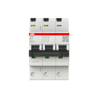 ABB SX203-B13 Sicherungsautomat Flexline B-Charakteristik, 6kA, 13A, 3P FlexLine Push-in Technologie