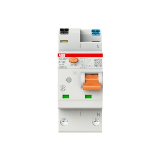 ABB AFDD+LS SX-ARC1-C20, 6kA, 1P+N, 2TE Fehlerlichtbogen-Schutzeinrichtung + LS FlexLine Push-in Technologie AFDD schützt vor Fehlerlichtbögen