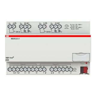 ABB HCC/S2.2.1.1 Heiz-/Kühlkreis Controller, 2fach, 3-Punkt, REG
