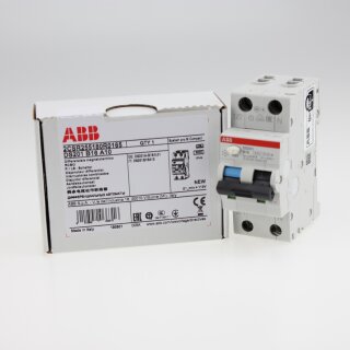ABB DS201A-B16/0,01 FI/LS-Schalter 6kA, 1P+N, Typ A, B 16, 10mA