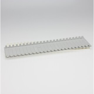 ABB ZA1P5 Verteilerschrank Verschlussstreifen Anzahl Teilungen = 12, Grau, VPE5