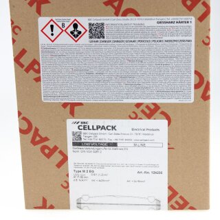 Cellpack Gießharz-Verbindungsmuffe, für Kunststoffkabel sowie Steuer- und Signalkabel M2