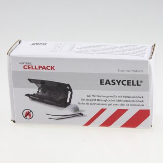 Cellpack EASY2V Gel-Verbindungsmuffe, mit Verbinderblock