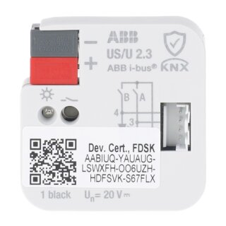ABB US/U2.3 Universal-Schnittstelle, 2fach, UP