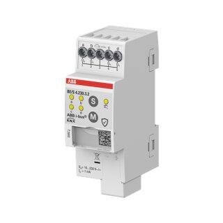 ABB BE/S4.230.3.2 Binäreingang, 4fach, 10-230 V,manuelle Bedienung, REG