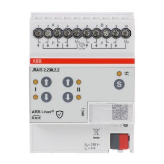 ABB JRA/S2.230.2.2 Jalousieaktor 2-fach 230V, manuelle Bedienung