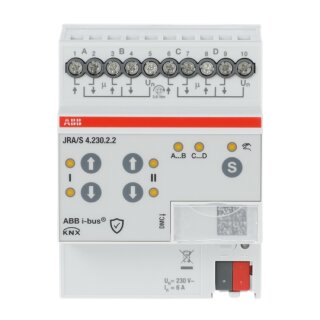 ABB JRA/S4.230.2.2 Jalousieaktor 4-fach 230V, manuelle Bedienung