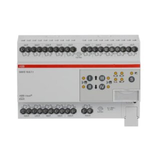 ABB SAH/S16.6.7.1 Schalt-/Jalousieaktor, 16fach, 6 A, REG
