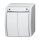 Busch-Jaeger 2601/4 W-54 Jalousie-Schalter mit Beschriftungsfeld Wippe, 1-poliger Schalter 1P alpinweiß - ocean®