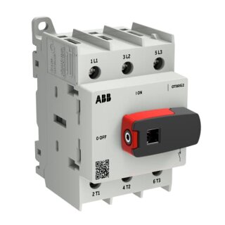 ABB OT80G2-3BS Lasttrennschalter 3-polig 80A mit schwarzem Knebelgriff