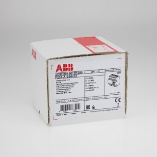 ABB F204A-25/0,03 FI-Schutzschalter 4P,Typ A,25A,30mA