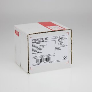ABB F204A-40/0,03L FI-Schutzschalter 4P, Typ A, 40A, 30mA, N links