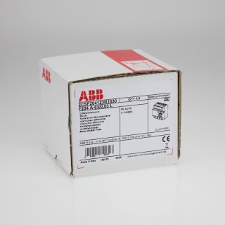 ABB F204A-63/0,03L FI-Schutzschalter 4P,Typ A,63A,30mA, N links