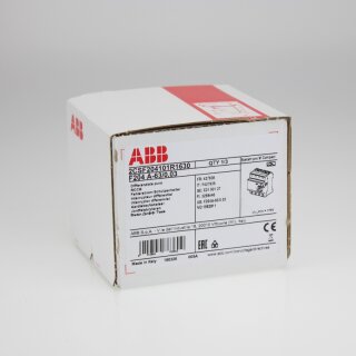 ABB F204A-63/0,03 FI-Schutzschalter 4P,Typ A,63A,30mA
