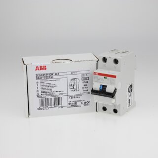 ABB DS201A-B20/0,03 FI/LS-Schalter 6kA, 1P+N, Typ A, B 20, 30mA