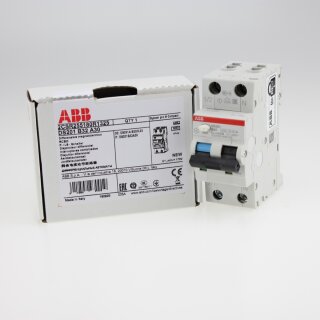 ABB DS201A-B32/0,03 FI/LS-Schalter 6kA, 1P+N, Typ A, B 32, 30mA