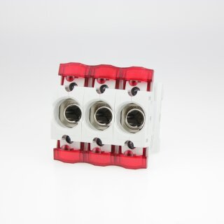 ABB ISS16/3 NEOZED D0-Sicherungssockel 3-phasig, 16A ohne Schraubkappen